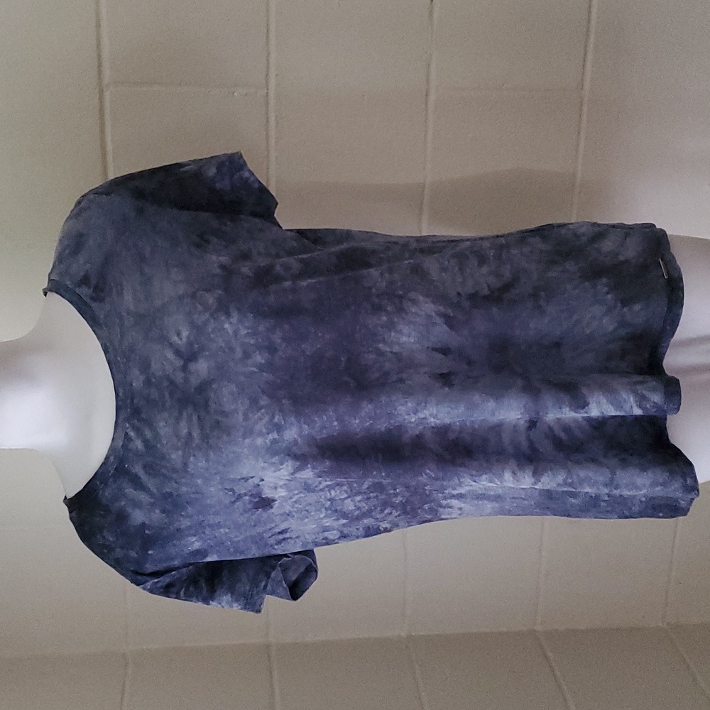 MICHAEL Michael Kors Linen Tie Dye Top Size XL